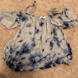 American eagle off the shoulder top